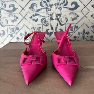 ZARA PINK HEELS